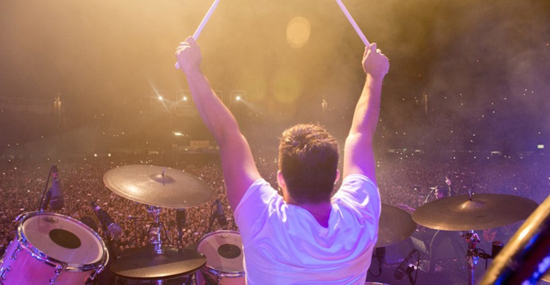 José Luis se robó el show en el concierto de The Killers