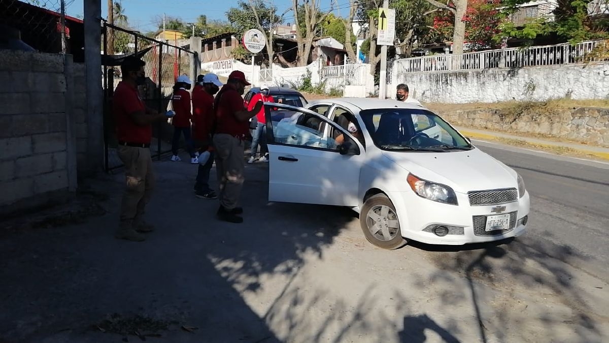 Instalan filtros sanitarios en municipios de la zona sur