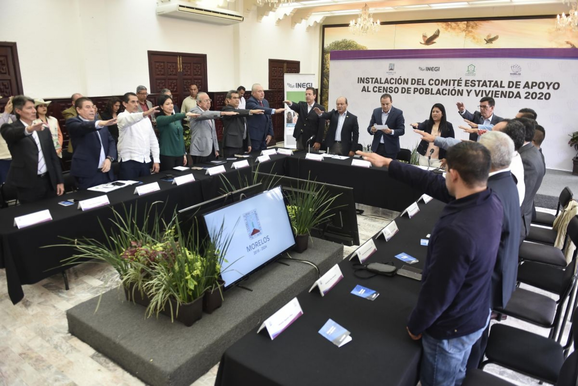 Morelos, listo para Censo 2020: Cuauhtémoc Blanco