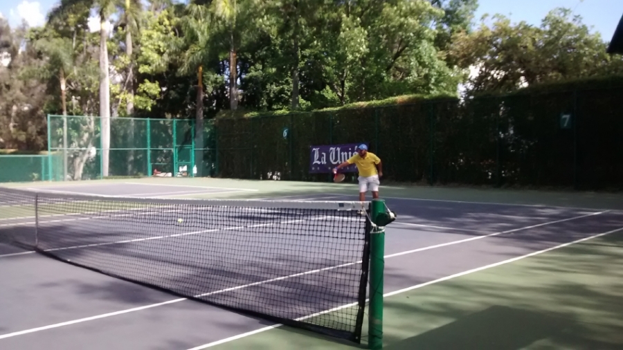 Quedan definidas las semifinales de la Copa La Unión de Morelos de tenis