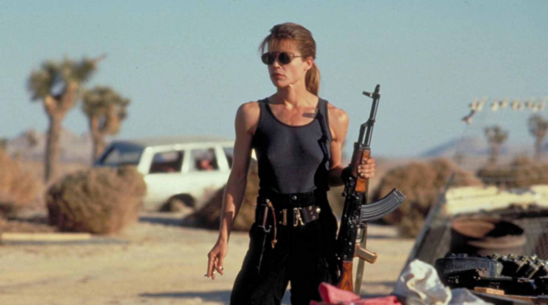 Así lucen las protagonistas de Terminator 6 en la primera imagen oficial