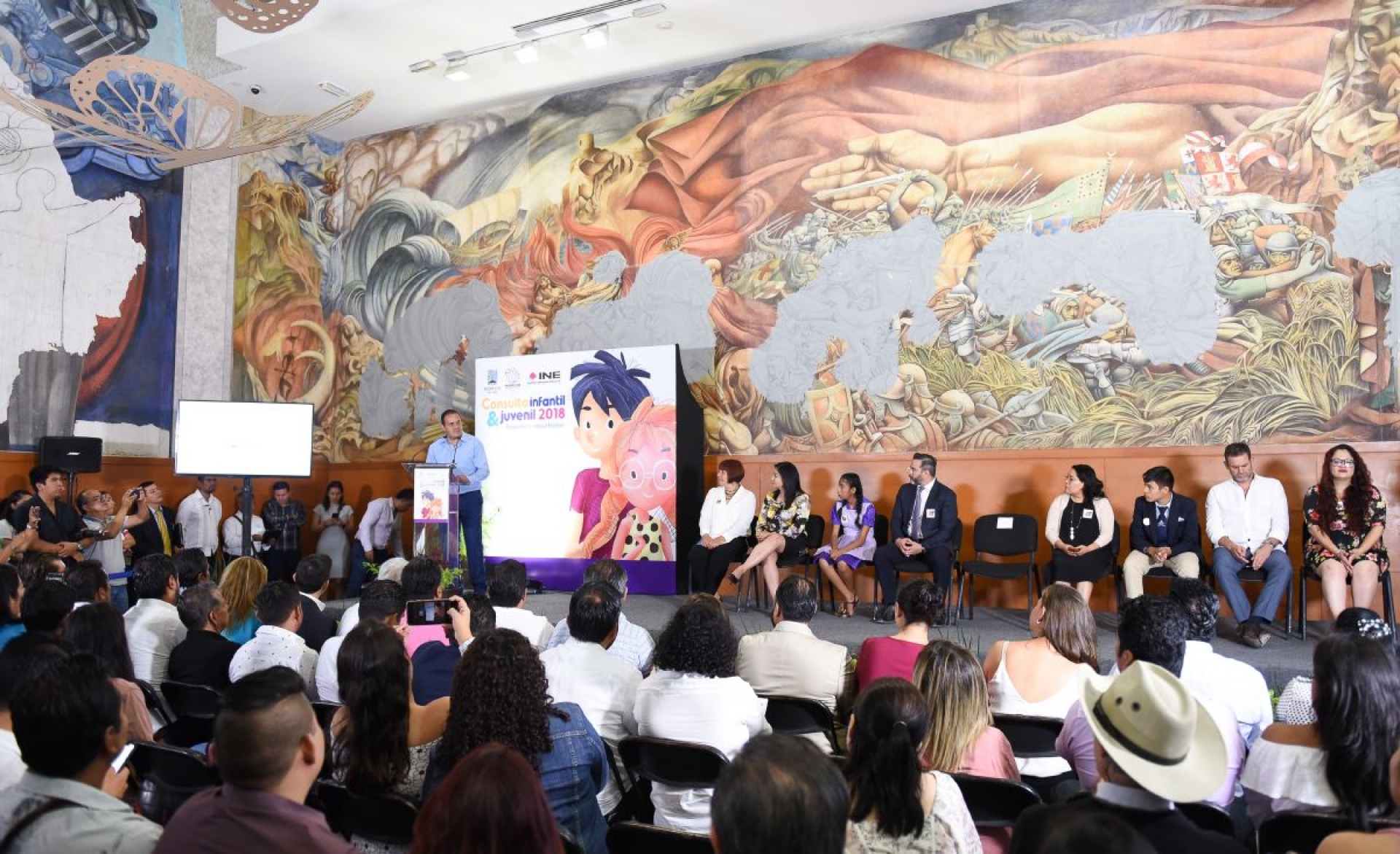 Entrega INE resultados de consulta infantil