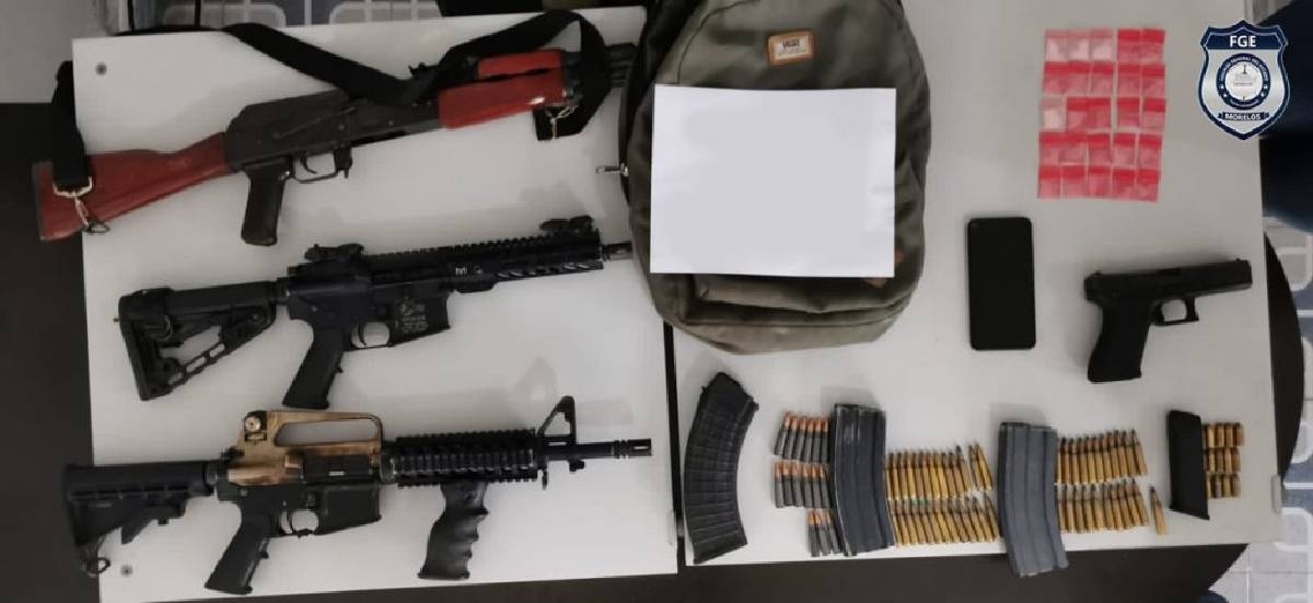 Capturan a cuatro hombres armados en Tlaquiltenango