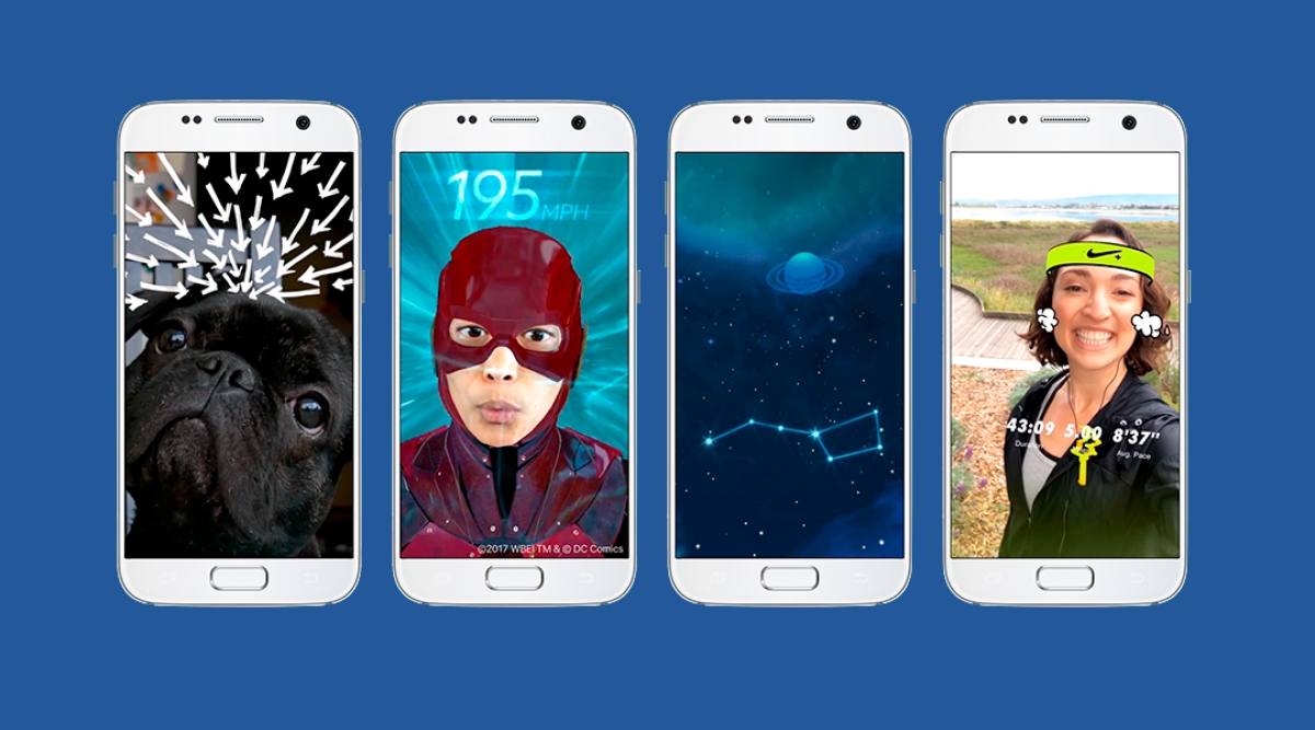 Facebook apuesta por la cámara como su nueva plataforma de realidad aumentada