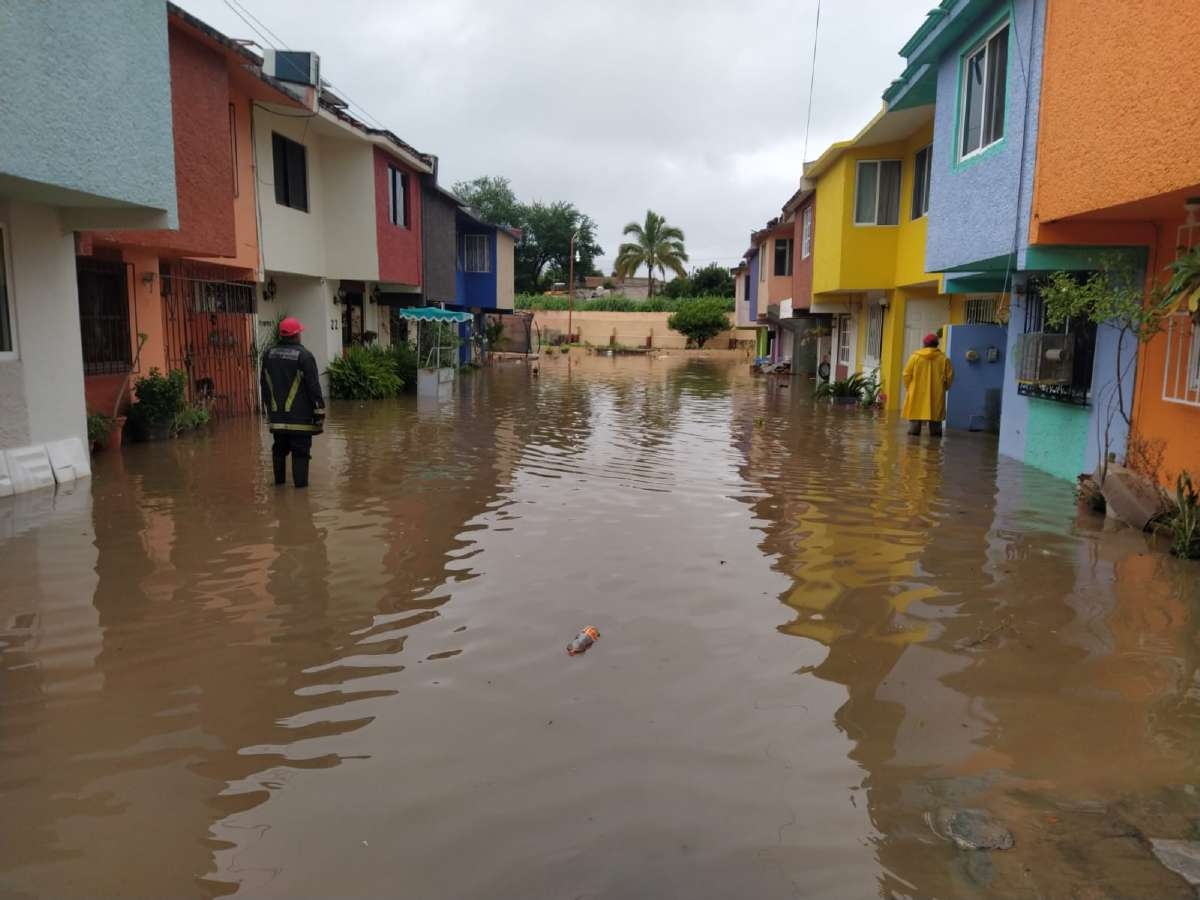 Una vez más, se inunda unidad habitacional de Jojutla