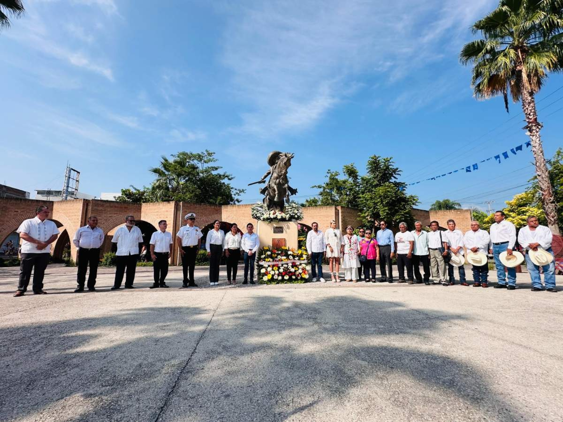 Conmemoran en Jojutla el CXLV aniversario del natalicio de Zapata