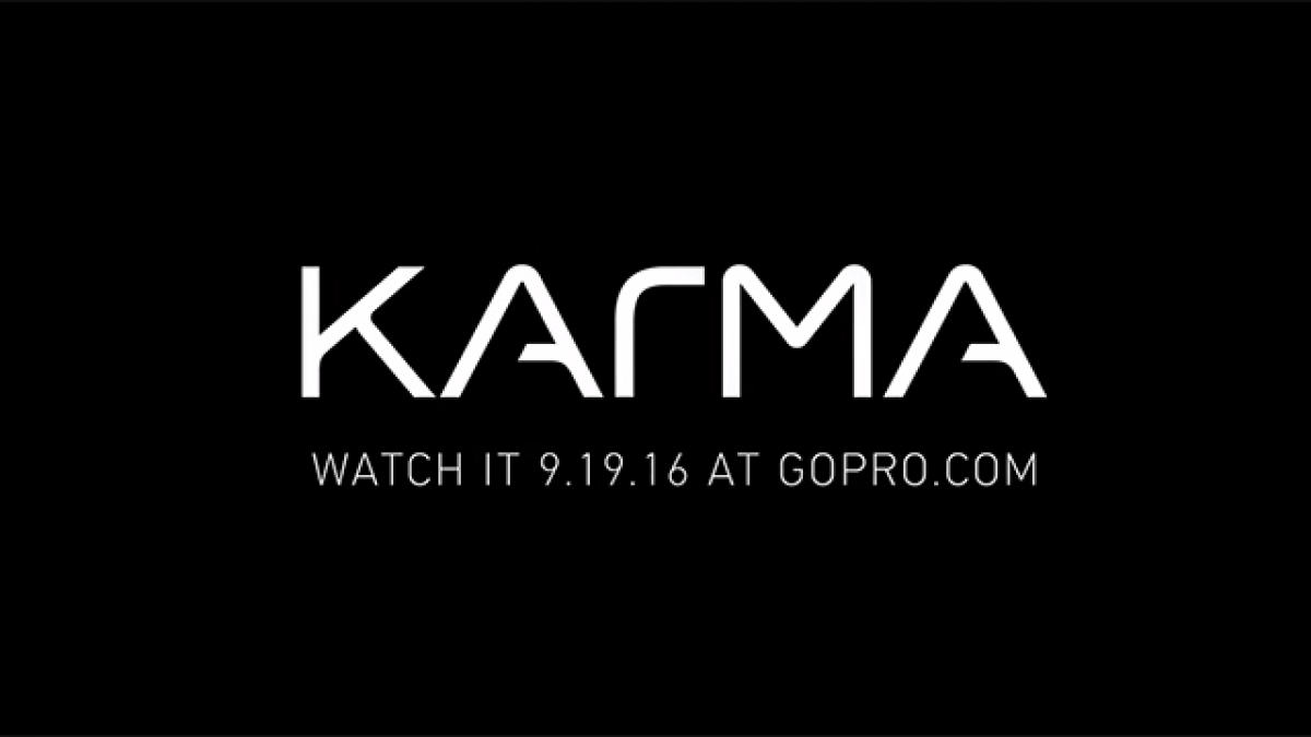 Karma, el primer drone de GoPro será presentado el 19 de septiembre