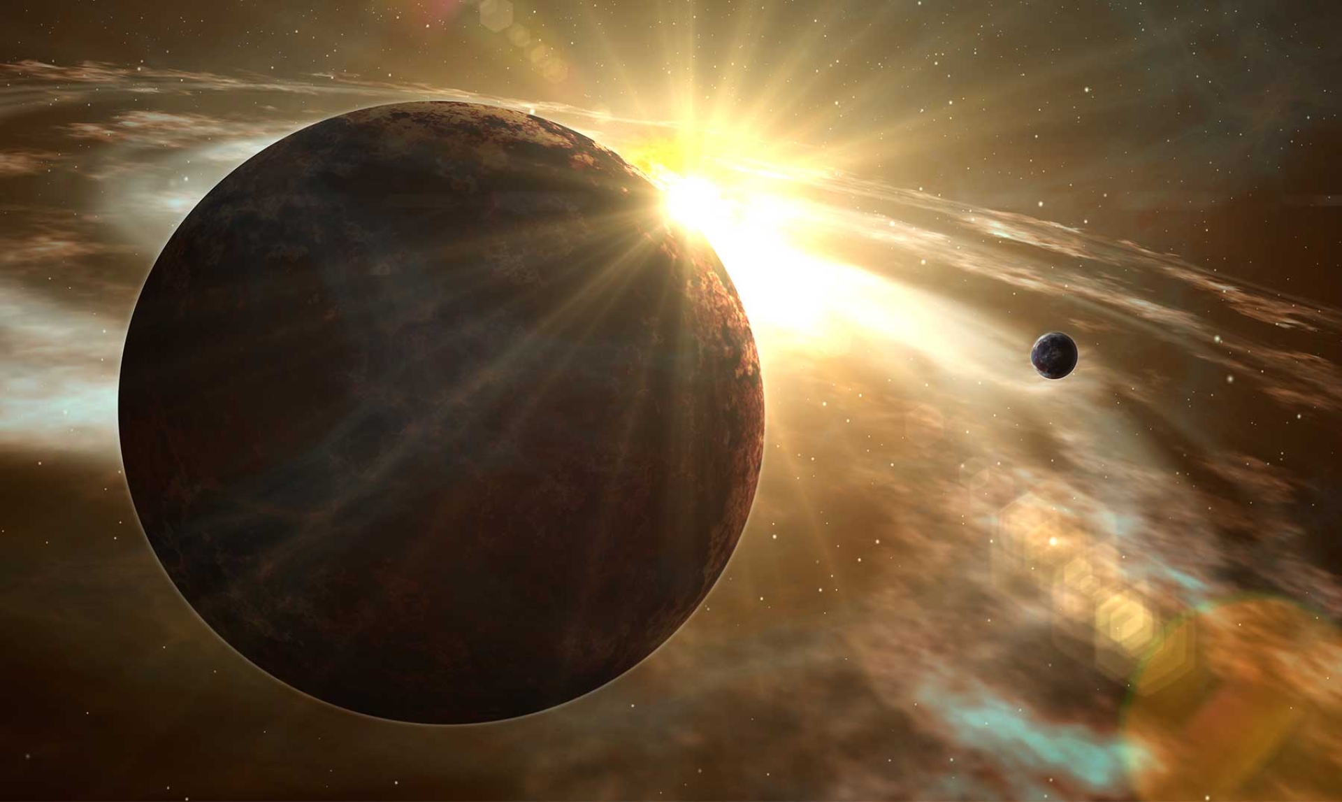 Exoplanetas en zonas habitables: cómo nacen las estrellas y los sistemas planetarios