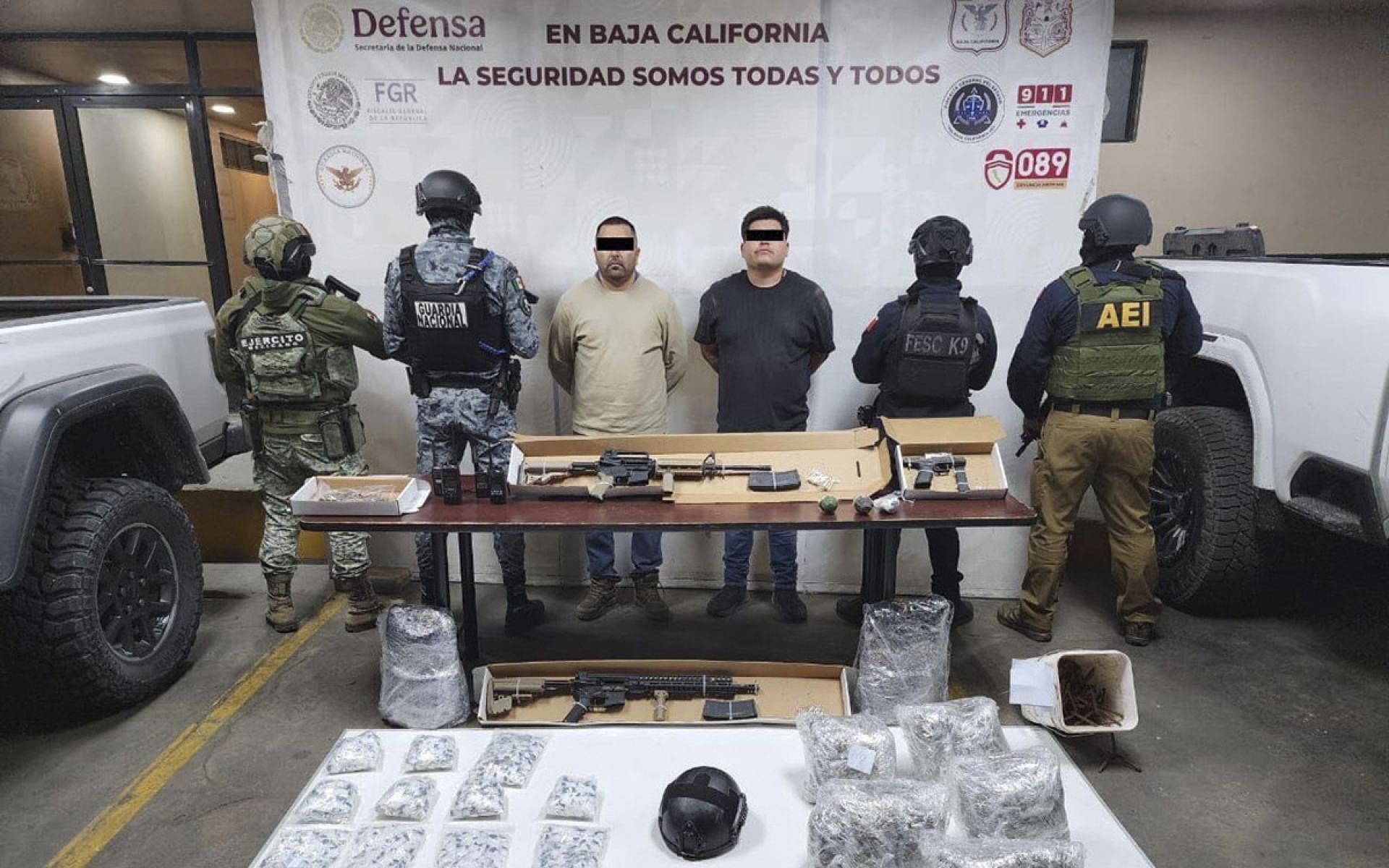 Capturan en Mexicali a 'La Piruja', presunto líder de 'Los Rusos'