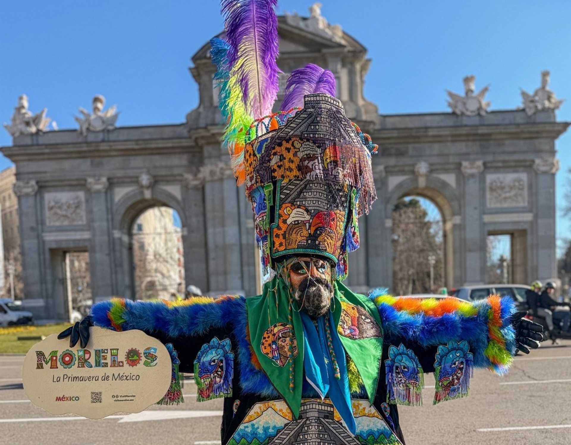 En Madrid, el Chinelo mostró que Morelos es identidad, color y tradición: Margarita González Saravia