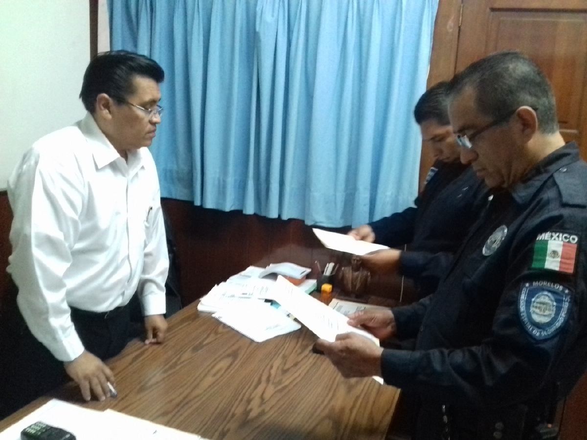 Ratifican a Fidencio Aguilar como comisionado de seguridad pública y tránsito municipal de Cuautla