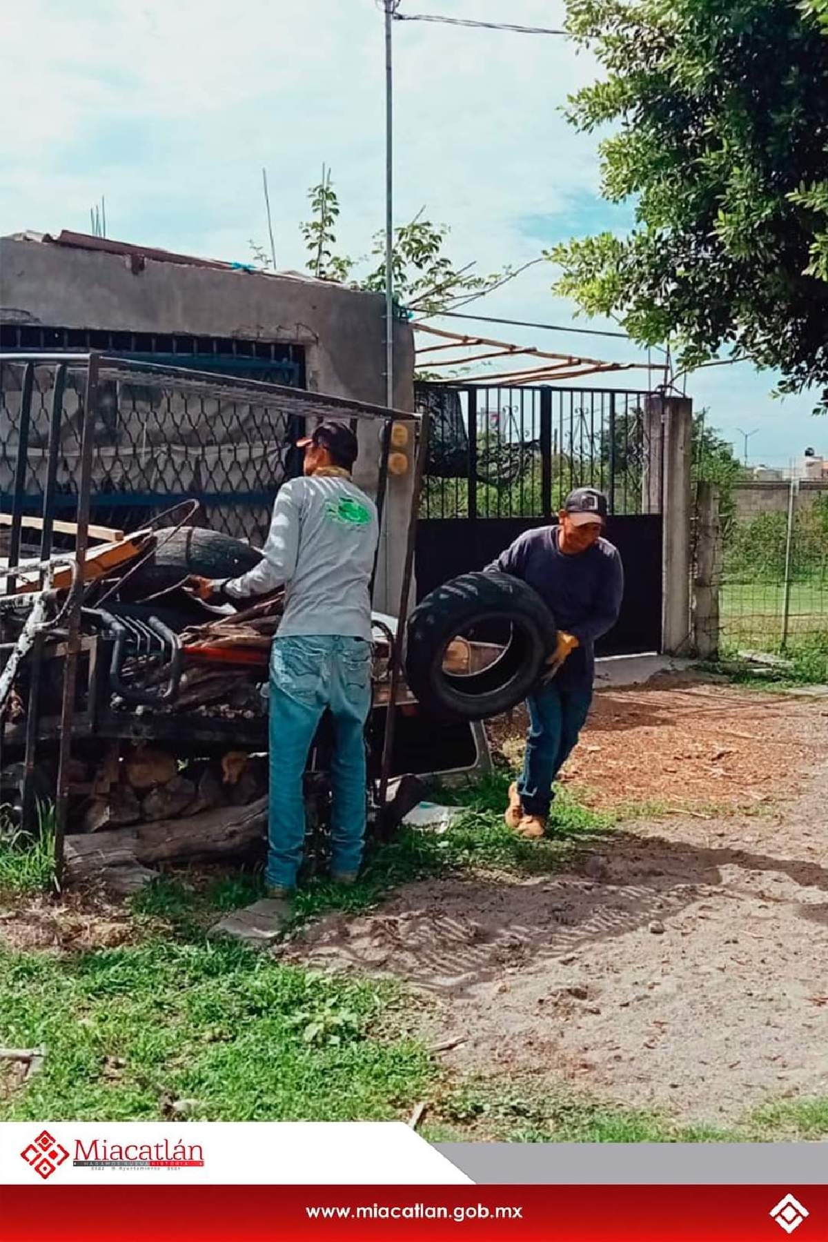 Retiran cacharros en Miacatlán para evitar expansión del mosquito