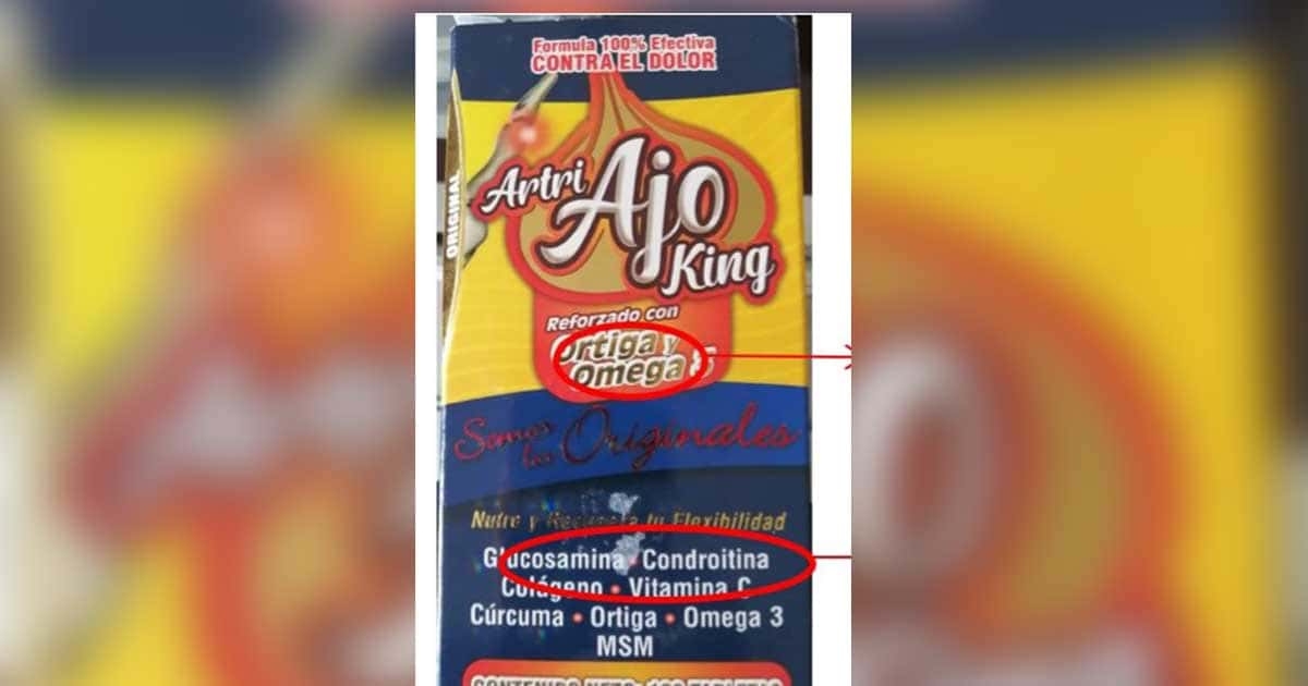 Cofepris alerta por producto milagro de ajo y Omega 3