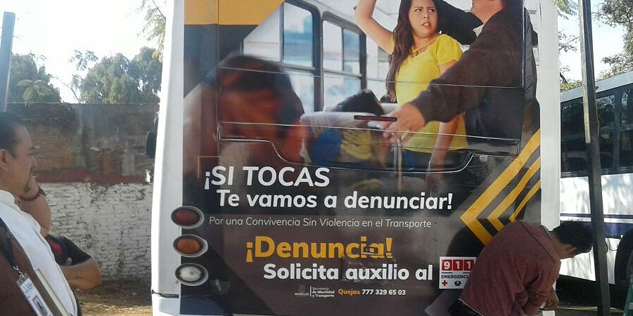 Dan a conocer campaña '¡Si tocas, te vamos a denunciar!'