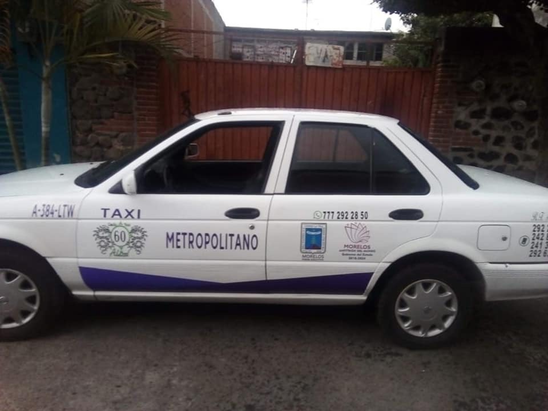 Se robaron un taxi en Tejalpa
