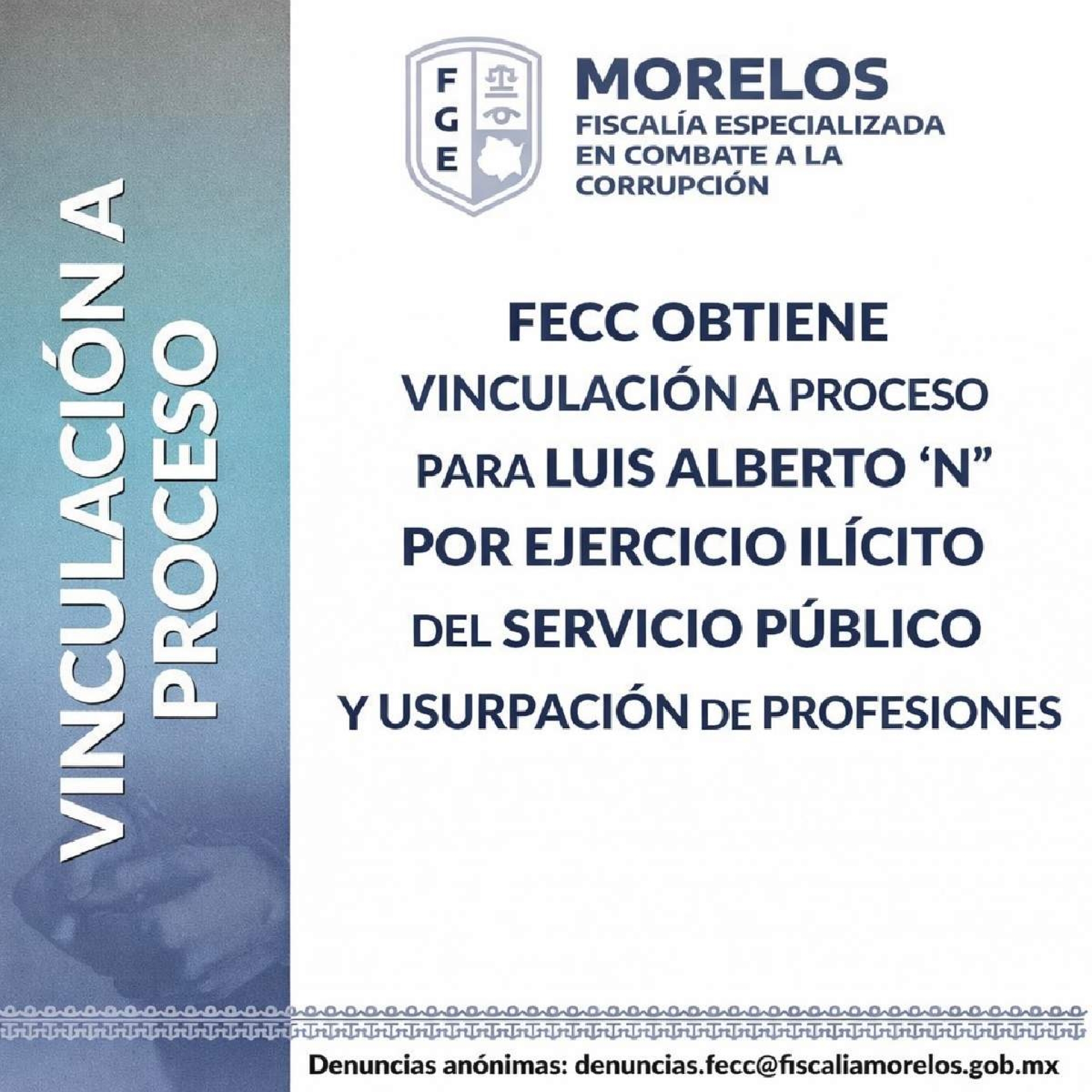 Vinculan a proceso a extrabajador del TSJ