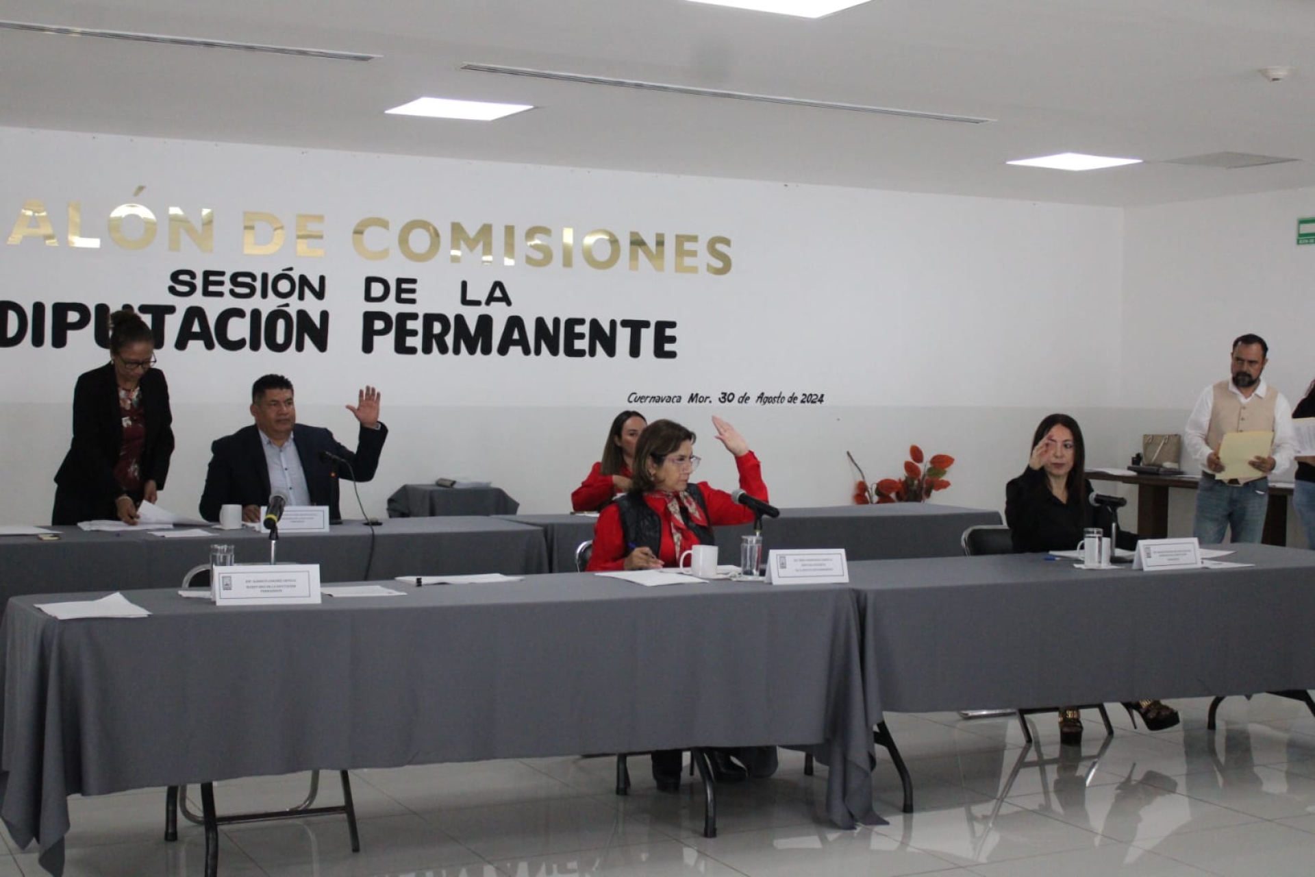 Clausuran trabajos de la Diputación Permanente