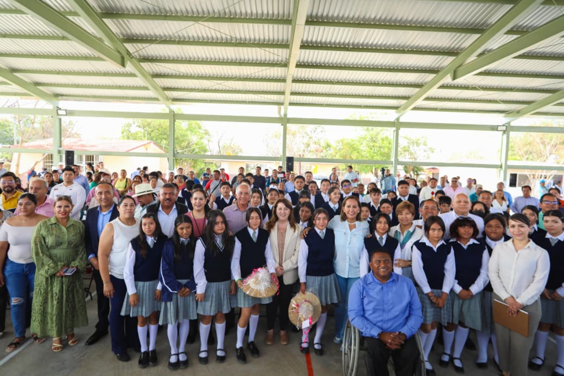 Fortalece gobierno de Margarita González Saravia infraestructura educativa en la zona sur de Morelos