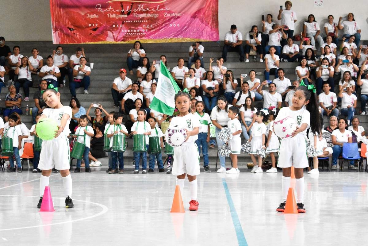 Jojutla fue sede del fue sede del Festival Morelos Preescolar