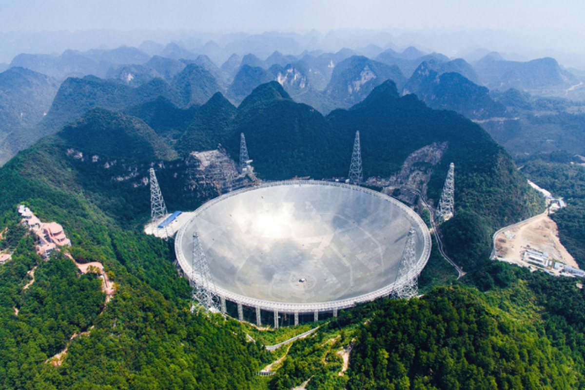 Estrena China el mayor radiotelescopio del mundo