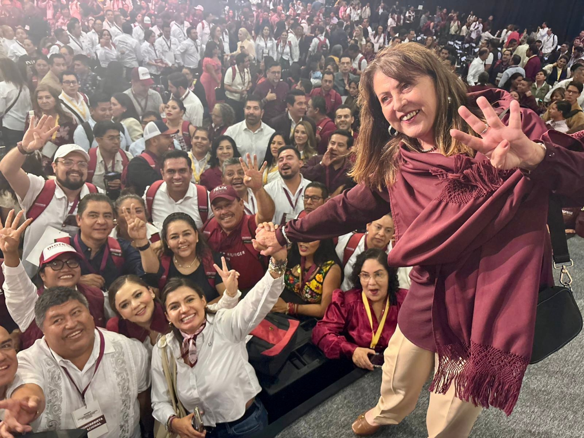 Morena Morelos refrenda su compromiso de unidad en el VIII Congreso Nacional Extraordinario
