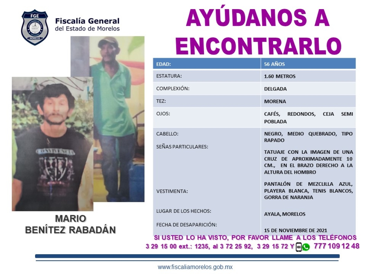 Un hombre es buscado desde hace 18 días