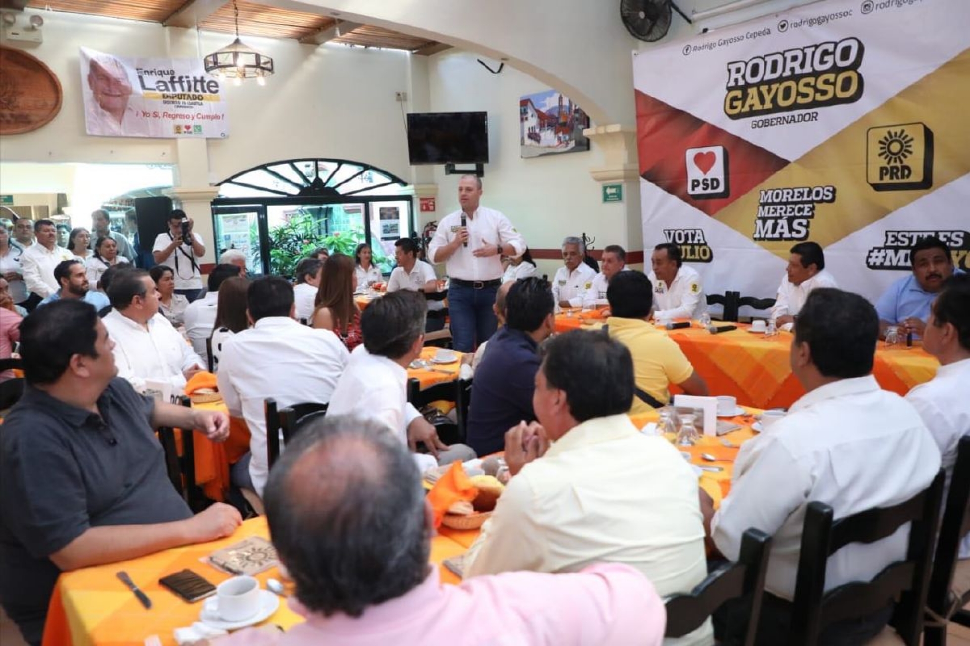 Gayosso y empresarios ofrecen transformar Cuautla