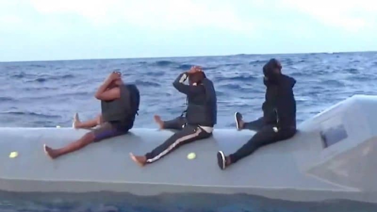 Estados Unidos captura un submarino con 2 mil 500 kilos de cocaína en el Caribe