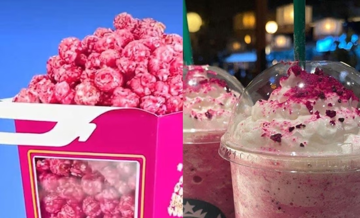 "It's a Barbie World": Cada vez se suman más negocios a la moda de pintar sus recetas de rosa