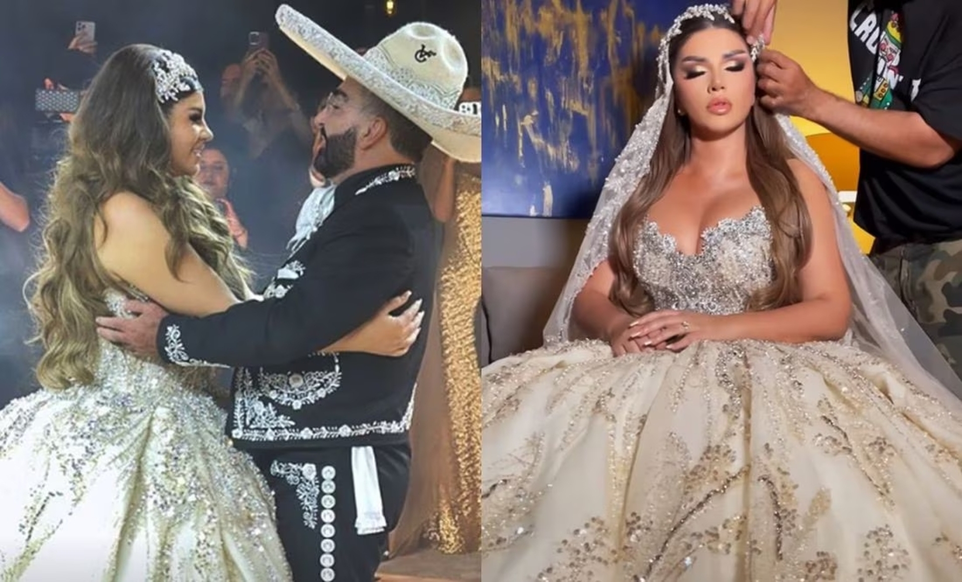 Celebración de lujo: Vicente Fernández Jr. y Mariana González Dicen 'sí, acepto'