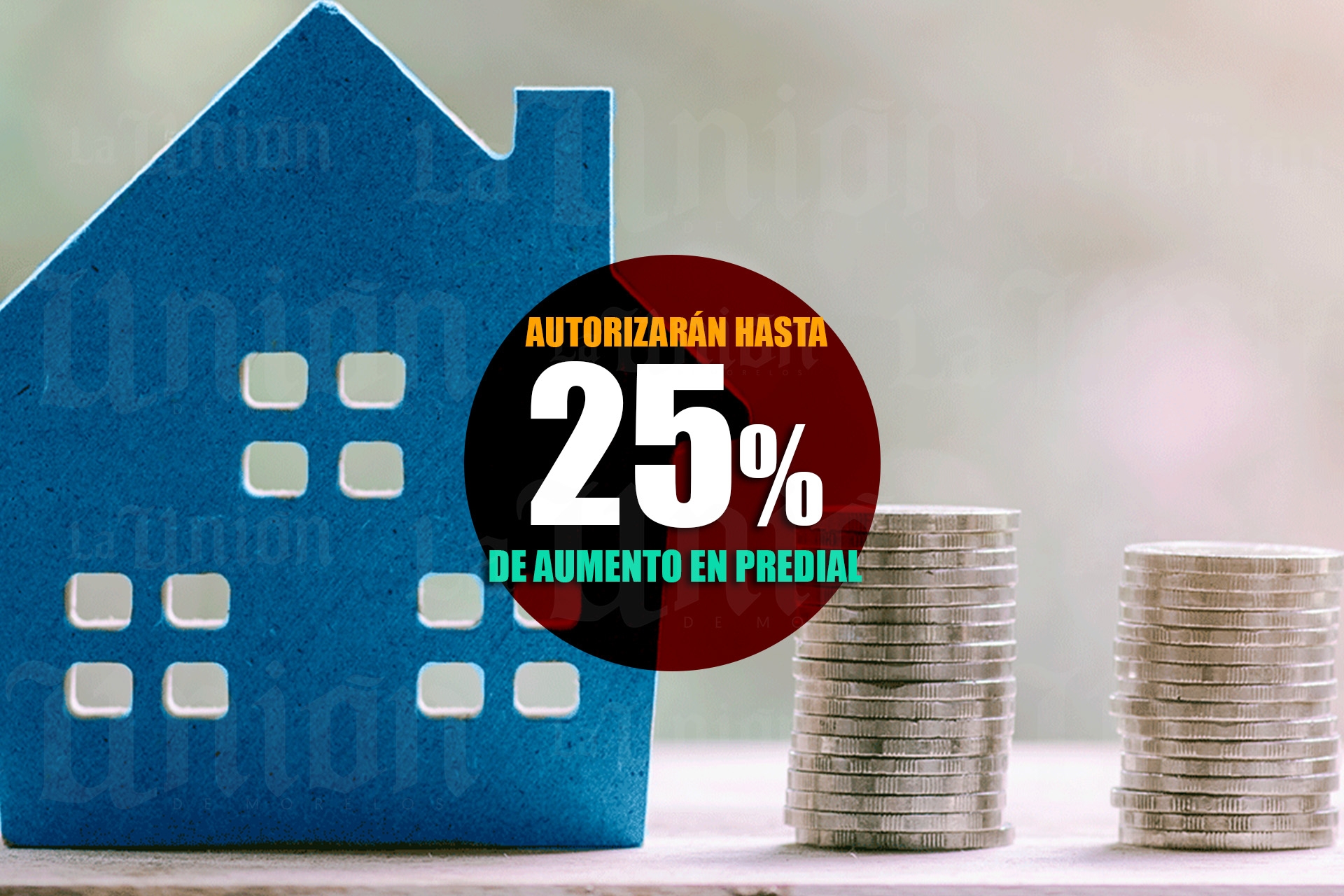 Autorizarán hasta 25% de aumento en predial