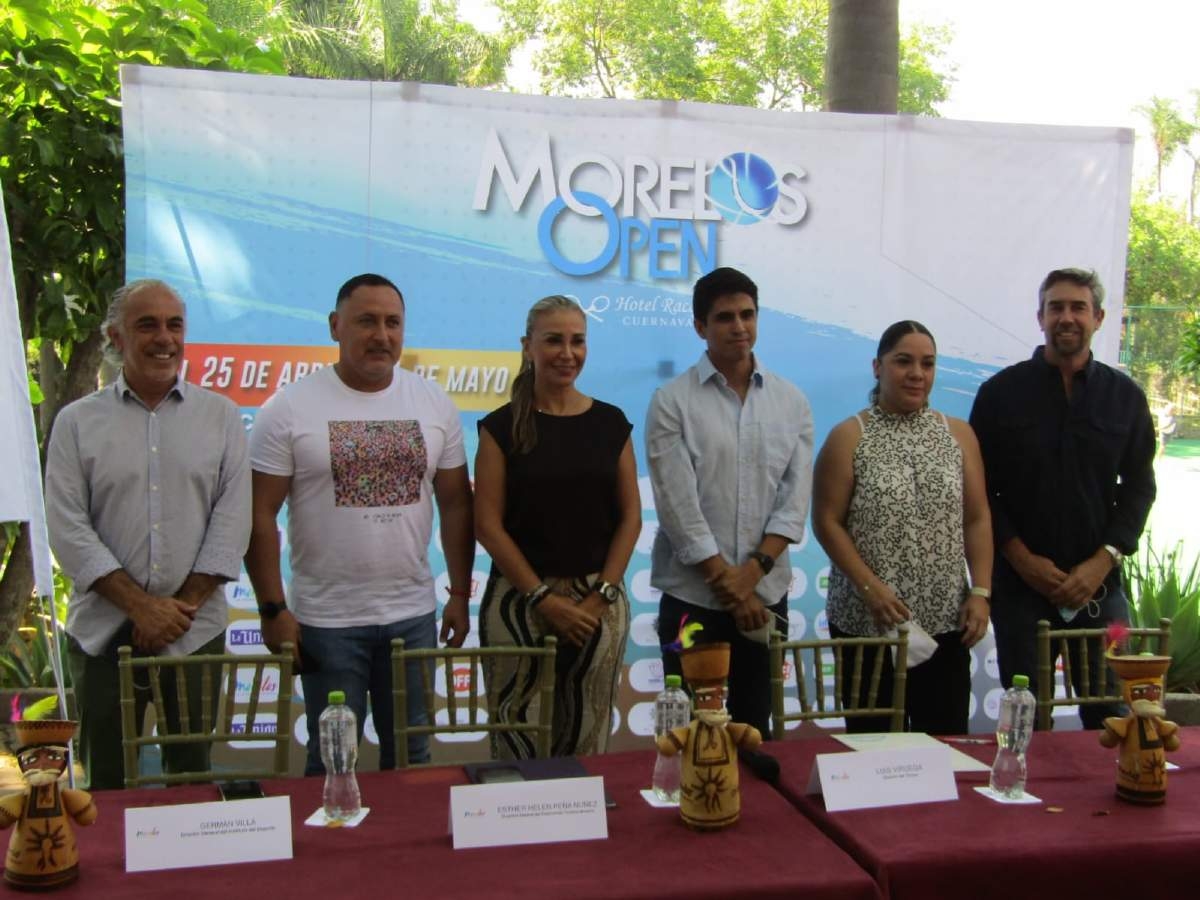 Presentan el Morelos Open 2022