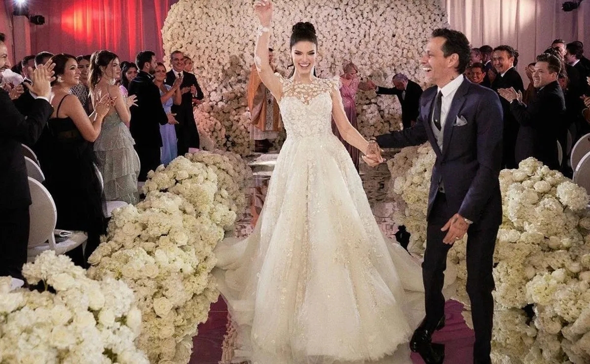 'Un día único' Nadia Ferreira reveló exclusivas fotos de su gran boda con Marc Anthony