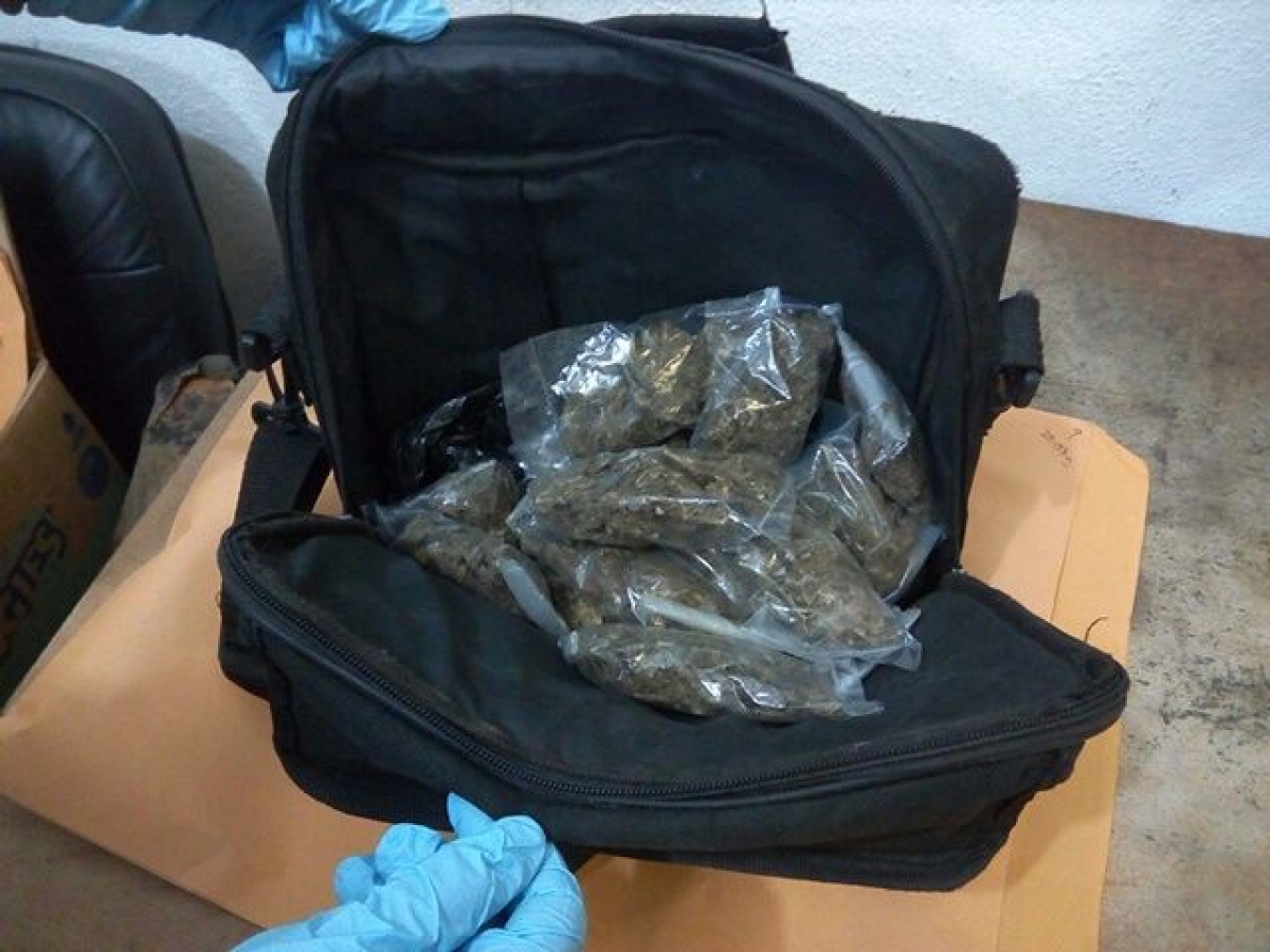 Arrestan a cuatro personas presuntamente en posesión de armas y droga durante cateo