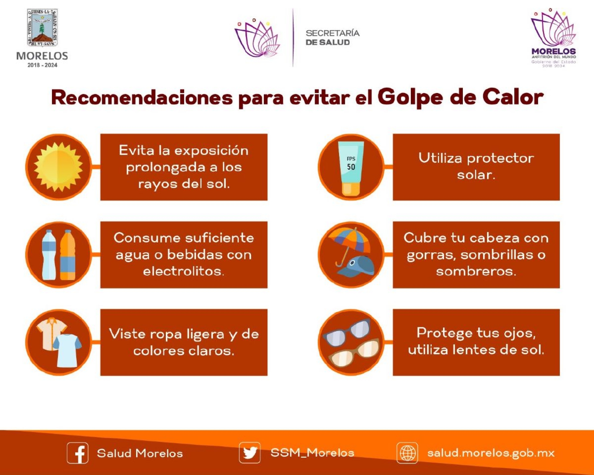 Llaman a prevenir enfermedades durante temporada de calor