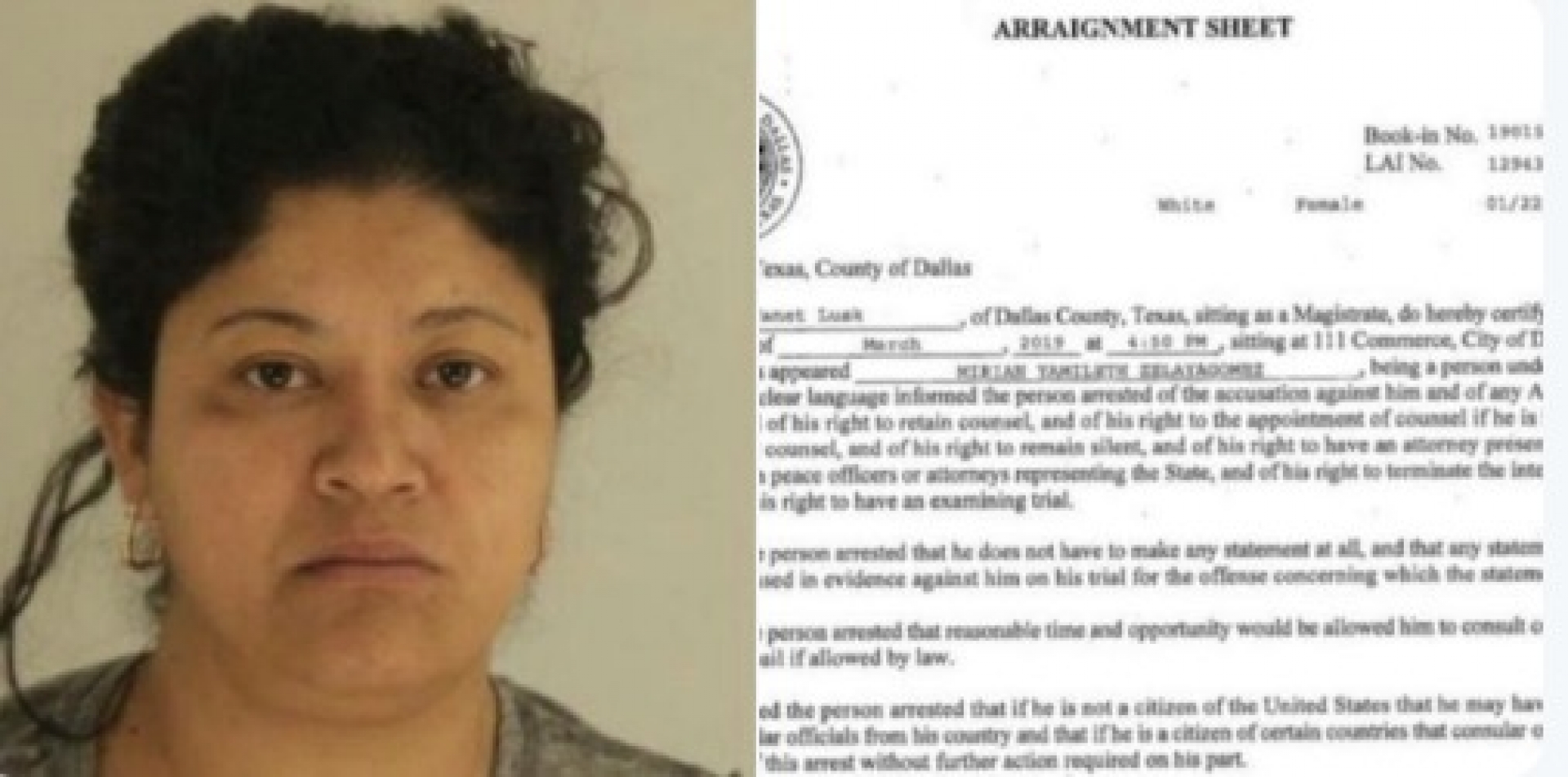 #LadyFrijoles es detenida por presunto asalto en Texas