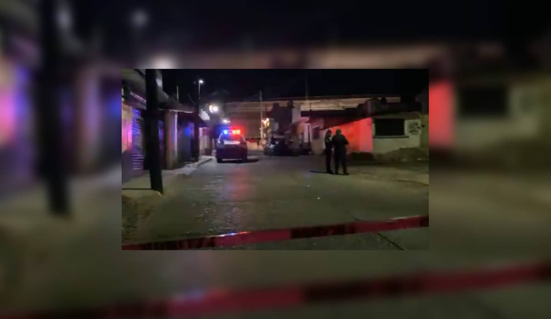 Recibió un balazo en una pierna