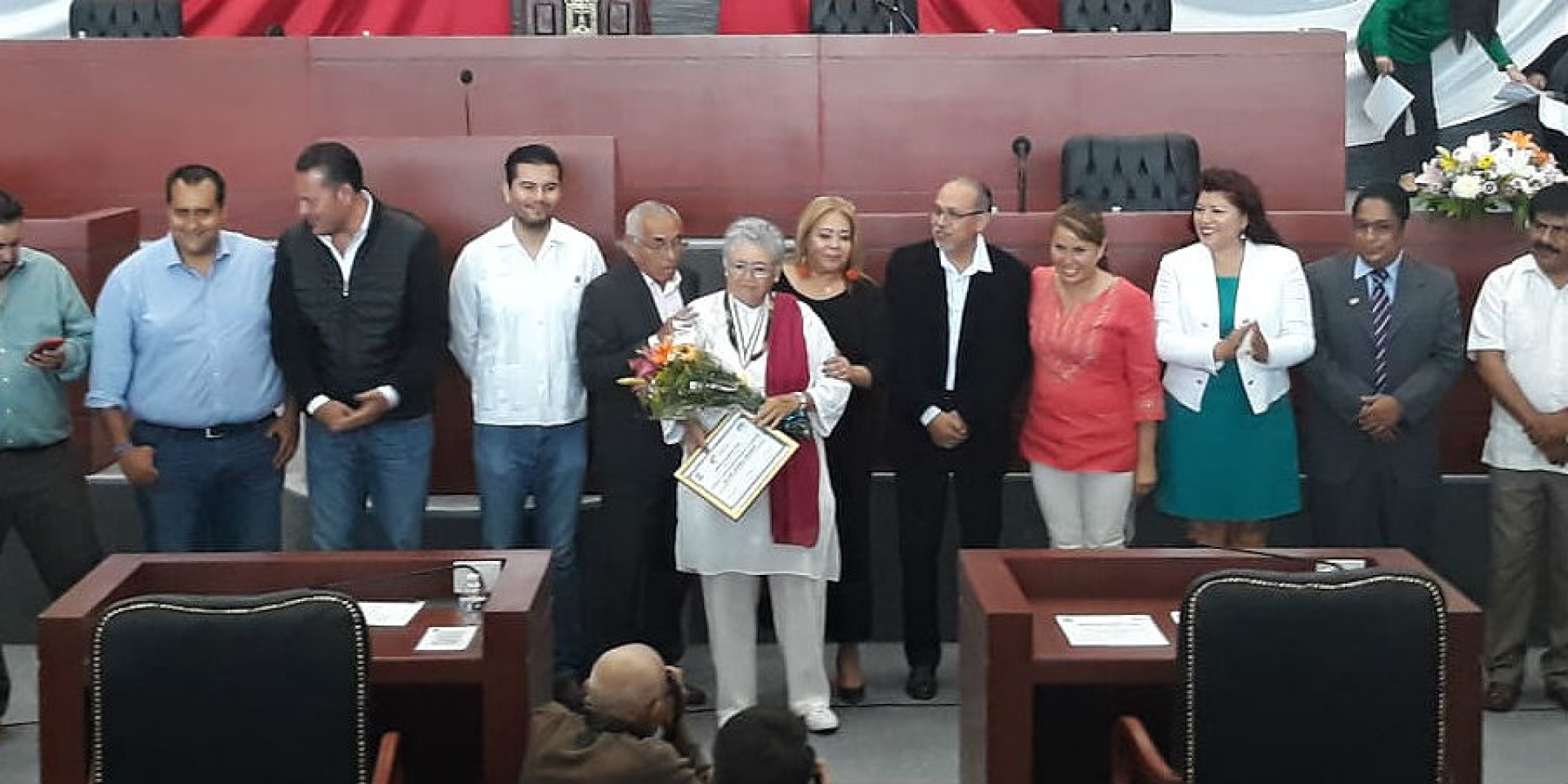 Entregan presea al mérito docente 'Profesor Otilio Montaño Sánchez 2018'