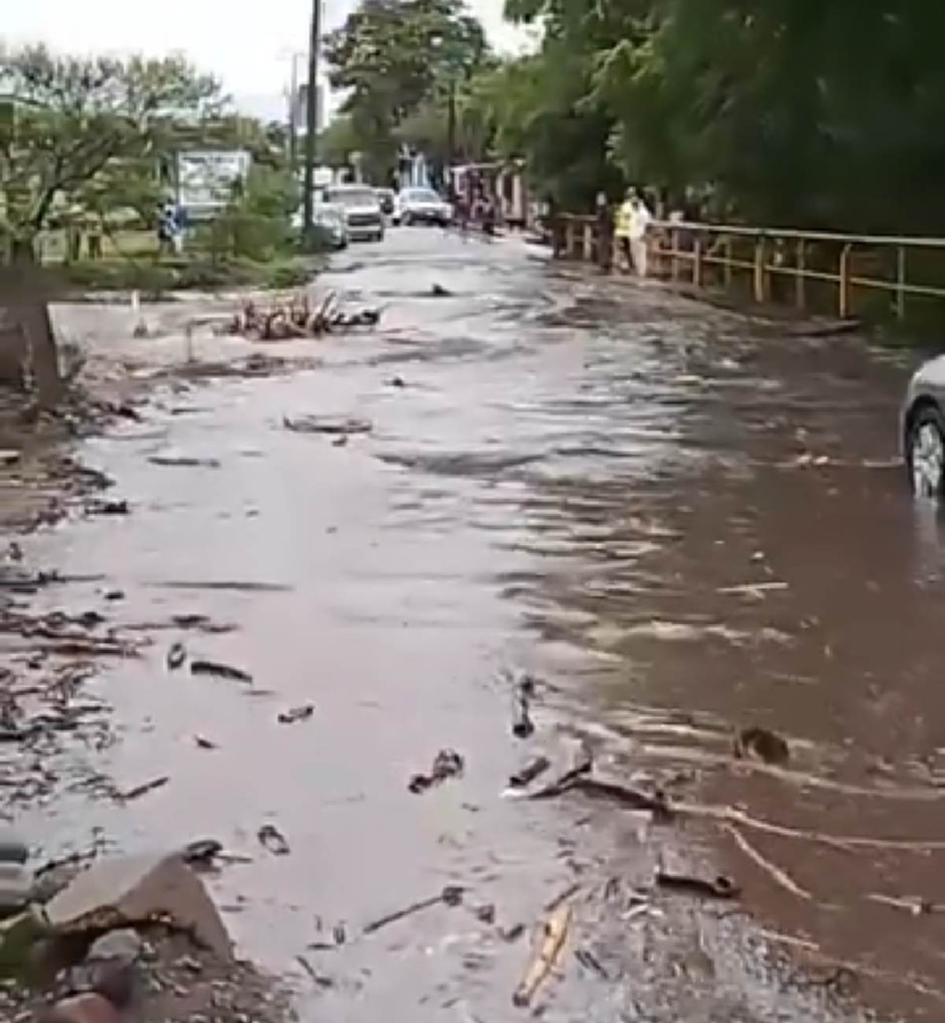 Alertan a miacatlenses por crecimiento del río Tembembe