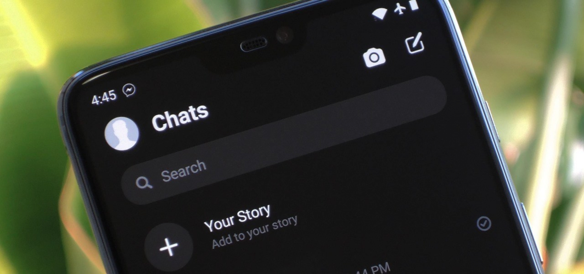 Así sería el modo oscuro de Facebook en Android