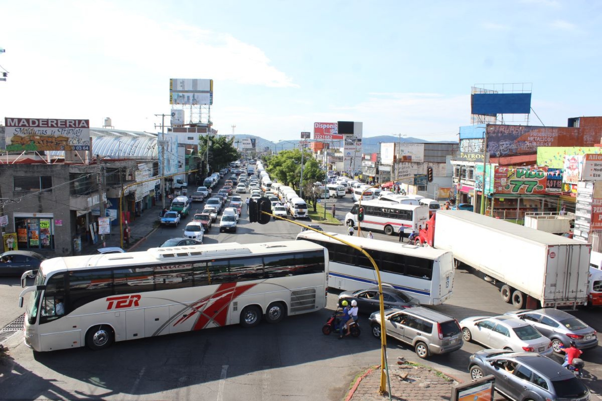 En manos de los transportistas