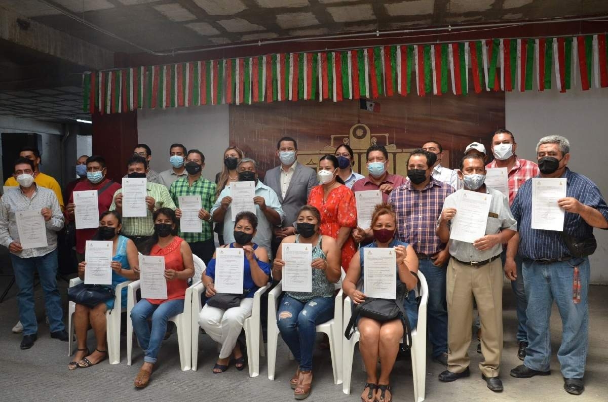 Ayudantes electos de Jojutla y Zacatepec reciben constancia de mayoría