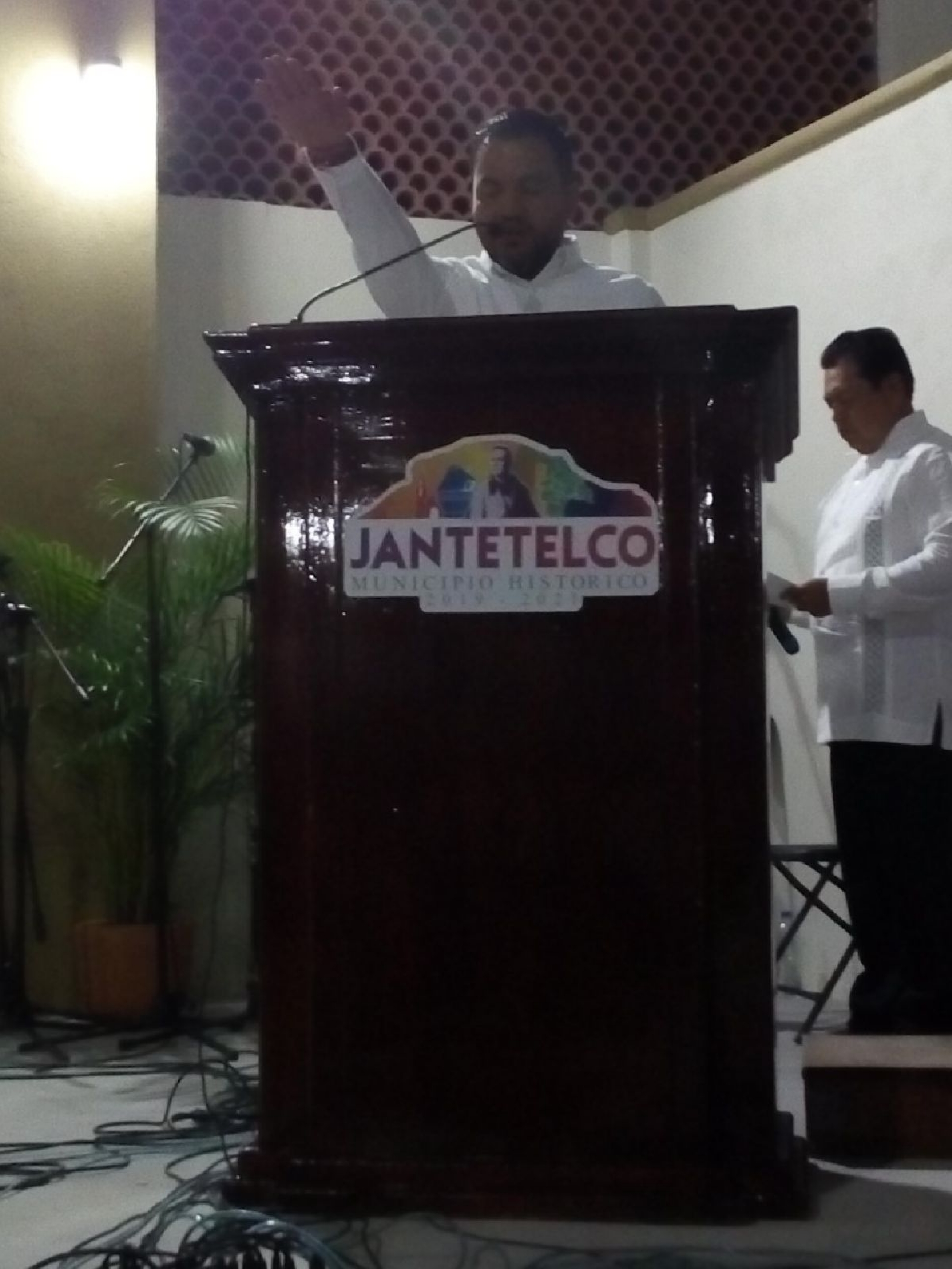 Juan Felipe Domínguez Robles, presidente municipal reelecto de Jantetelco