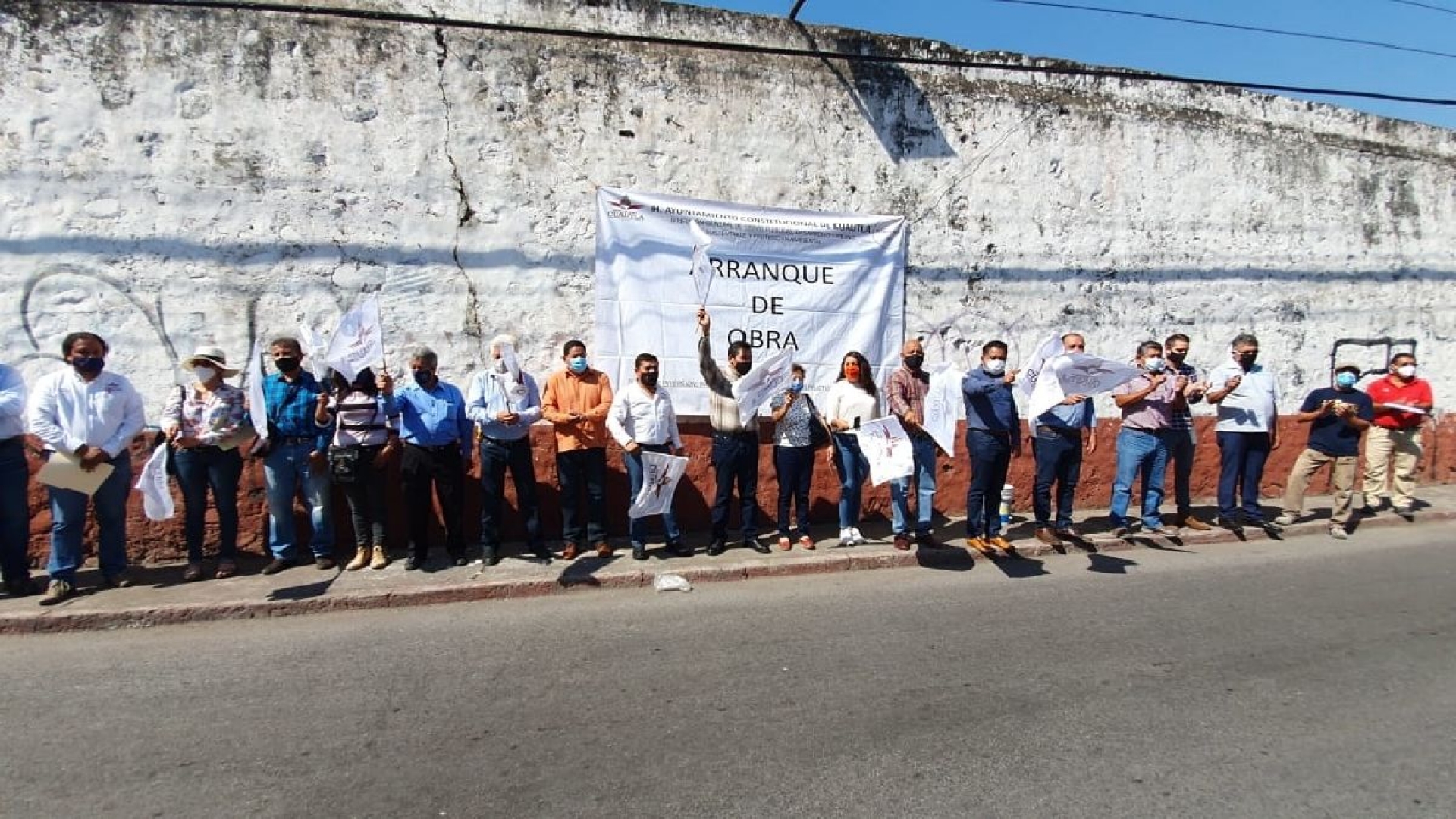 En marcha, mantenimiento del acueducto de la exhacienda Buena Vista