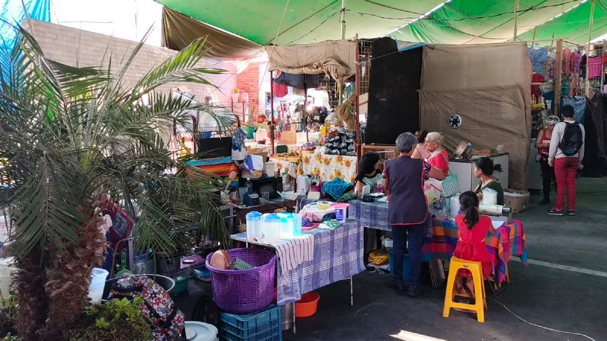 Reubican parte del mercado “Centenario” de Yautepec