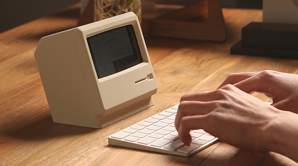 Haz que tu iPhone se vea como una Mac de 1984 con este accesorio