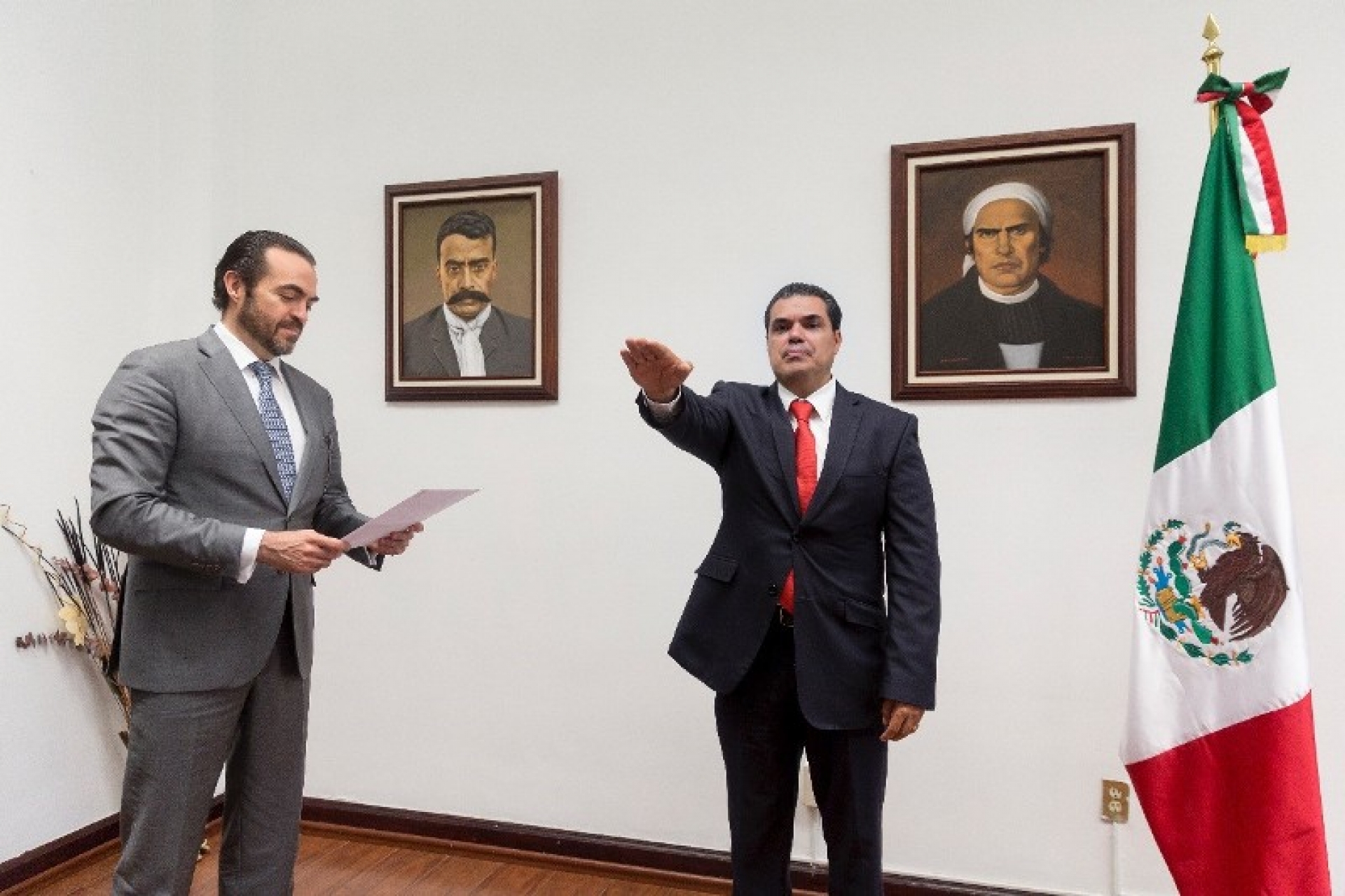 Rinde protesta José Guízar como subsecretario de Gobierno