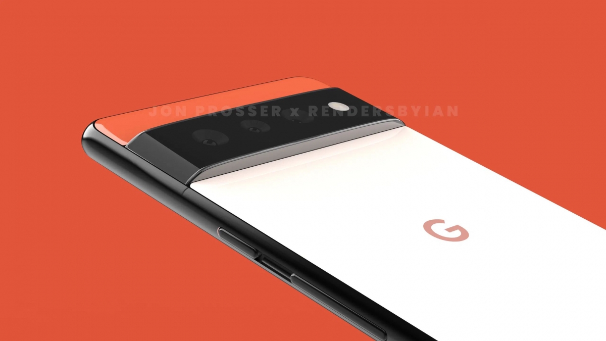 Este sería el primer vistazo al Google Pixel 6 y su inusual diseño de cámaras traseras