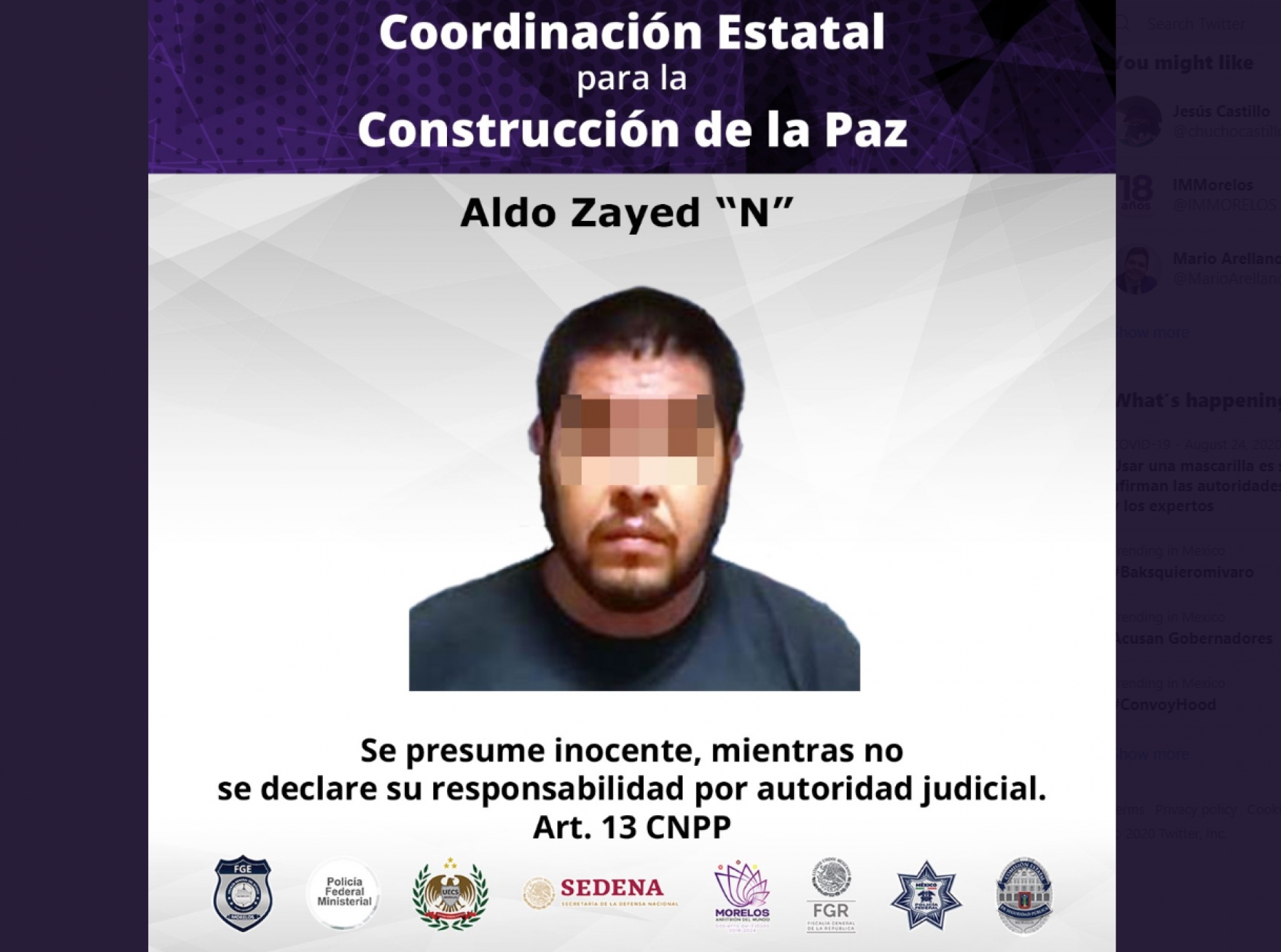 A prisión, hombre que violó a una niña de dos años