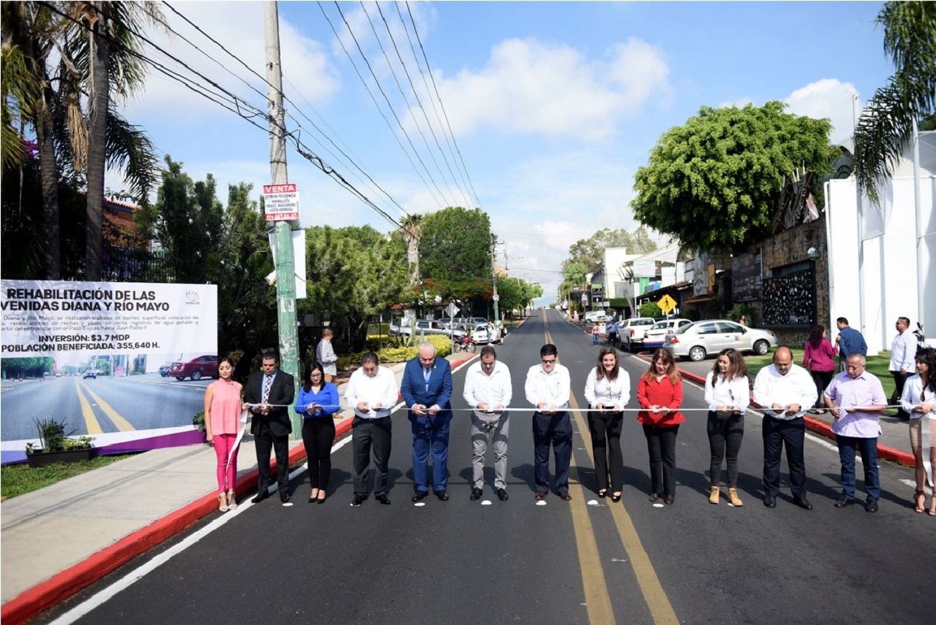 Inaugura Cuauhtémoc Blanco rehabilitación de vialidades en Cuernavaca
